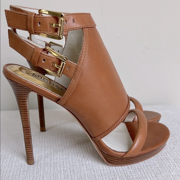 Michael by Michael Kors “Asta” Stiletto Heels with double buckle - Picture 1 of 14